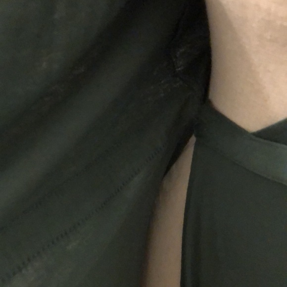 Forever 21 Olive Green Wrap Dress - Picture 5 of 6